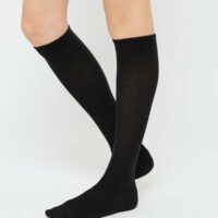 Chaussettes hautes - WARM ME UP - S/M - Noir - Femme - Etam