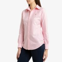 Chemise Oxford à manches longues Rose Polo Ralph Lauren