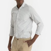 Chemise cintrée petits carreaux