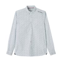 Chemise droite en popeline Bixo Blanc KAPORAL