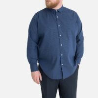 Chemise droite micromotif