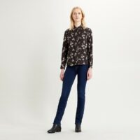 Chemise imprimé fleuri Imprimé Fleurs Fond Noir Levi's