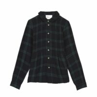 Chemise imprimée à carreaux CYRUS TARTAN Rouge/Vert LEON & HARPER