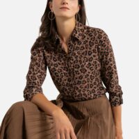 Chemise imprimée animalier