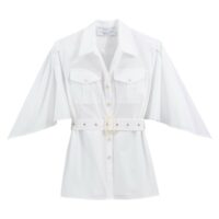 Chemise manches 3/4 Blanc VICTORIA/TOMAS x LA REDOUTE