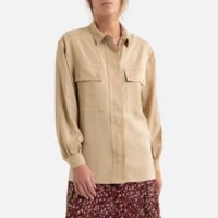 Chemise manches longues Beige Suncoo