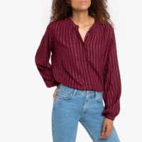 Chemise manches longues bouffante Capriole Bordeaux SUD EXPRESS