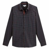 Chemise slim à carreaux