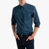 Chemise slim imprimée