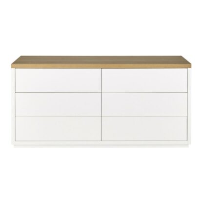 Commode blanche 6 tiroirs Austral Maisons du Monde