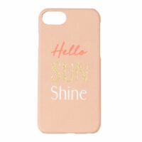 Coque IPhone 6/7/8 rose imprimée Maisons du Monde