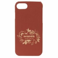 Coque Iphone 6/7/8 orange imprimé doré Maisons du Monde