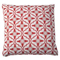 Coussin de jardin en tissu motifs tricolores 45x45 ADOUR Maisons du Monde