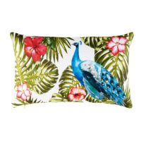 Coussin d'extérieur imprimé tropical 30x50 Maisons du Monde