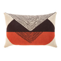 Coussin d'extérieur motifs graphiques 40x60 Maisons du Monde