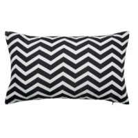 Coussin d'extérieur noir/blanc 30x50 TALAIA Maisons du Monde