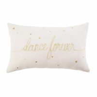 Coussin en coton rose imprimé 30x50 Maisons du Monde