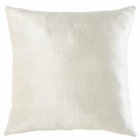 Coussin en velours écru 45x45 Maisons du Monde