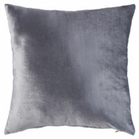 Coussin en velours gris anthracite 45x45 Maisons du Monde