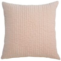 Coussin piqué en coton rose 60x60cm Maisons du Monde