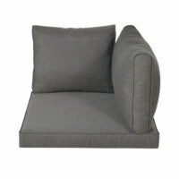 Coussins pour angle de canapé de jardin gris foncé Isola Maisons du Monde