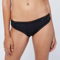 Culotte bi-matière - EASY  - Noir - Femme - Etam