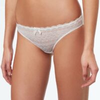 Culotte tout dentelle - ICONE  - Ecru - Femme - Etam