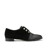 Derbies cuir Emico Noir COSMOPARIS