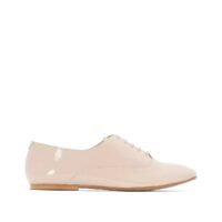 Derbies cuir verni Noir ou Nude JONAK