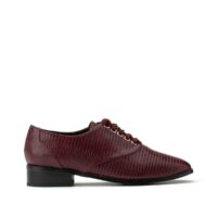 Derbies effet croco Bordeaux LA REDOUTE COLLECTIONS