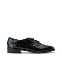 Derbies effet croco Noir LA REDOUTE COLLECTIONS