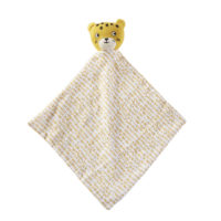 Doudou bébé tigre en coton jaune moutarde et blanc Maisons du Monde