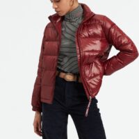 Doudoune courte col montant Rouge Levi's