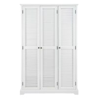 Dressing 3 portes blanc mat Barbade Maisons du Monde