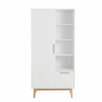 Dressing style scandinave 1 porte 1 tiroir blanc Sweet Maisons du Monde