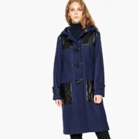 Duffle coat en mélange laine