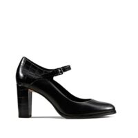 Escarpins babies cuir Kaylin Alba Noir Clarks