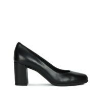 Escarpins respirantes en cuir New annya Noir Geox