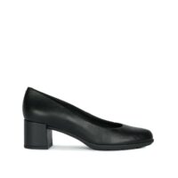 Escarpins respirantes en cuir New annya mid Noir Geox