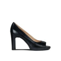 Escarpins respirants en cuir Annya Noir Geox