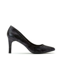 Escarpins talon haut Python Gris LA REDOUTE COLLECTIONS