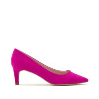 Escarpins talon moyen Fuchsia Foncé ou Noir ou Abricot LA REDOUTE COLLECTIONS