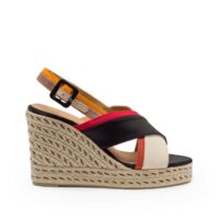 Espadrilles compensées multicolores BARBARA Multicolore CASTANER