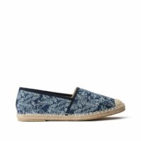 Espadrilles talon plat