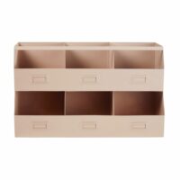 Etagère casiers en métal rose Maisons du Monde