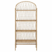 Etagère de jardin en résine imitation rotin Agatha Maisons du Monde