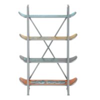 Étagère enfant 4 skates en métal multicolore Freestyle Maisons du Monde