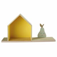 Etagère maison et poire multicolores Maisons du Monde