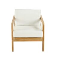 Fauteuil de jardin en teck massif Cayenne Maisons du Monde