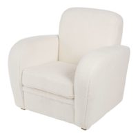 Fauteuil enfant blanc Teddy Maisons du Monde